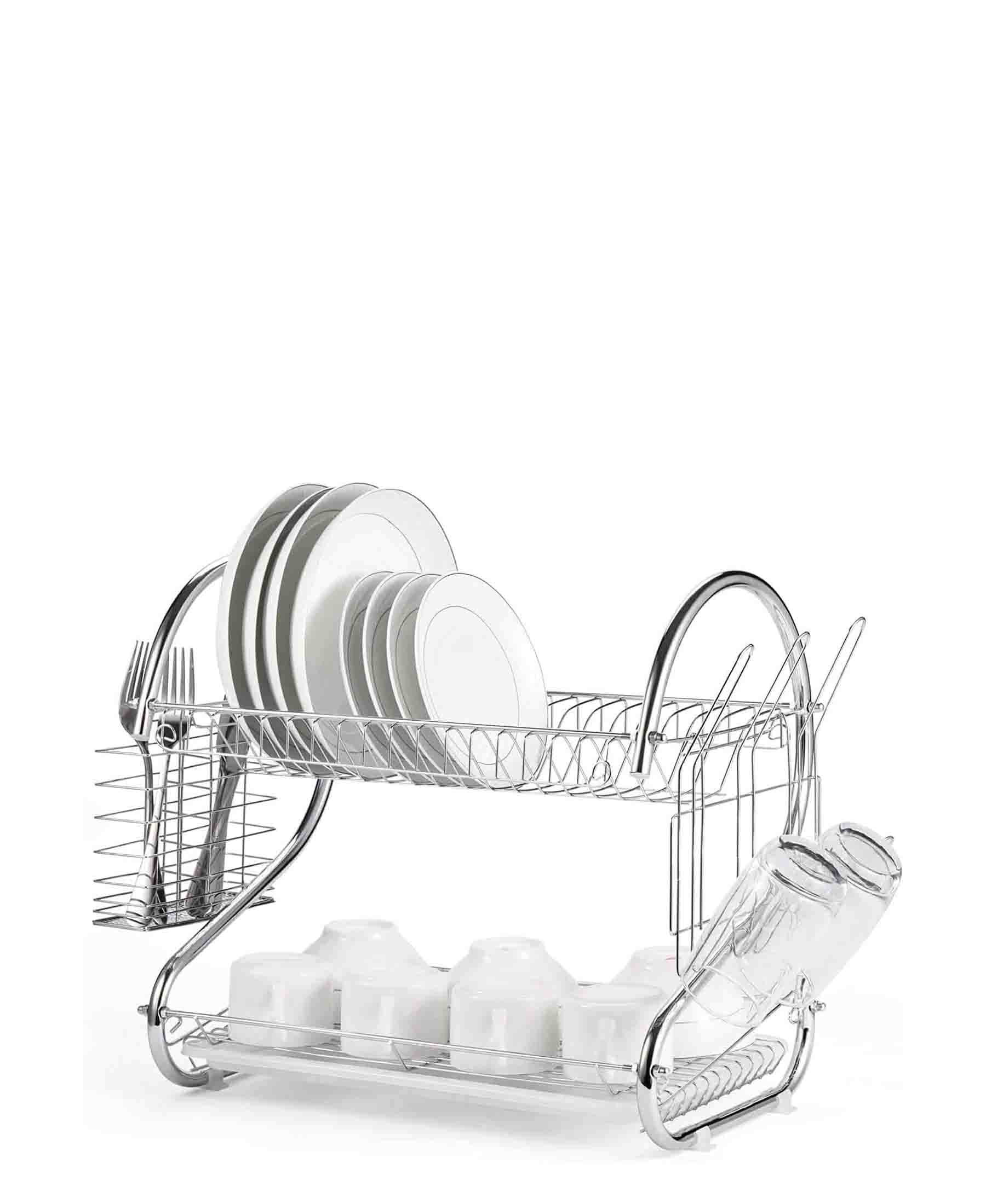 Silver dish rack sale