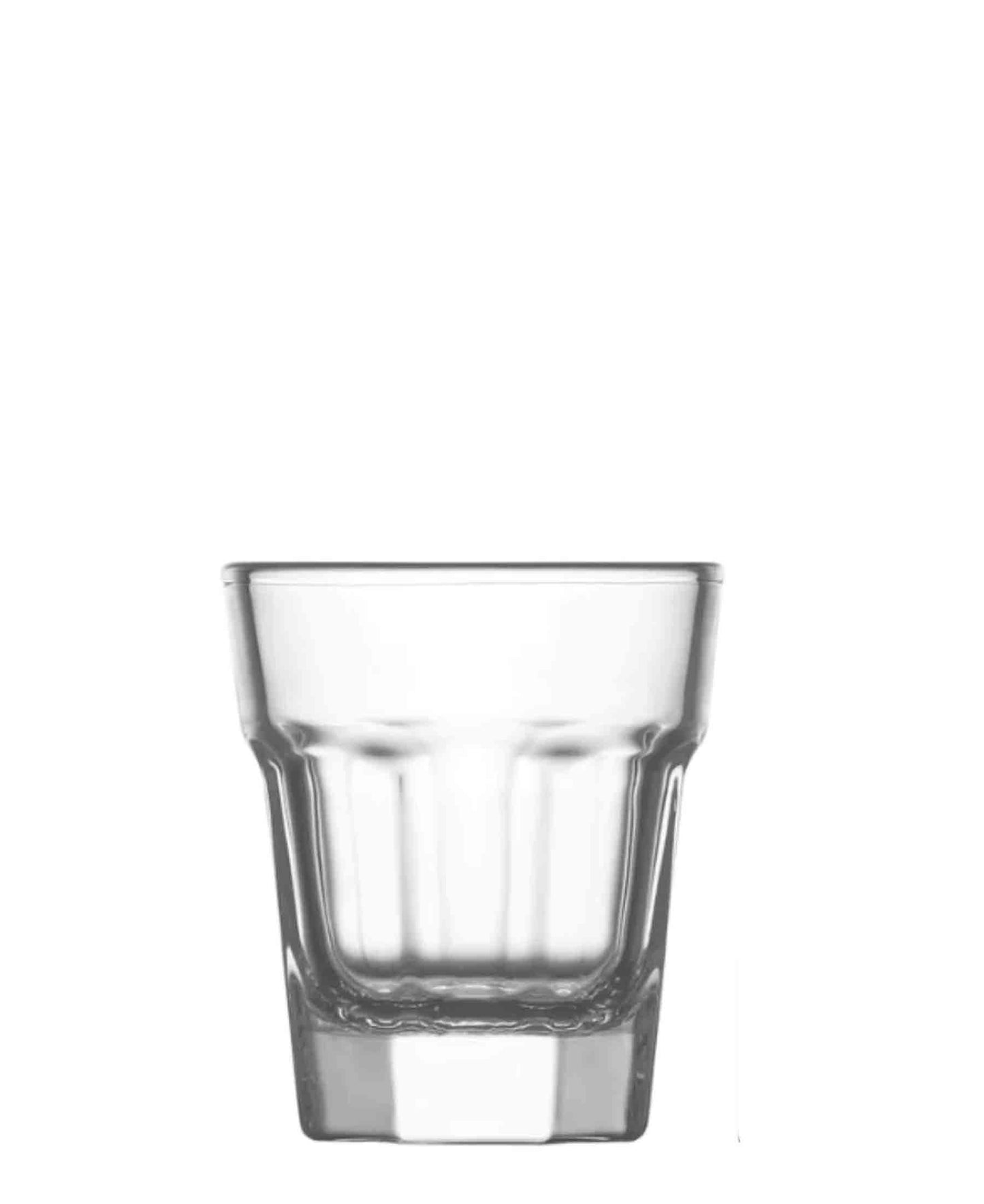 Kitchen Life 6 Piece 45ml Small Glass Tumbler Set - Clear