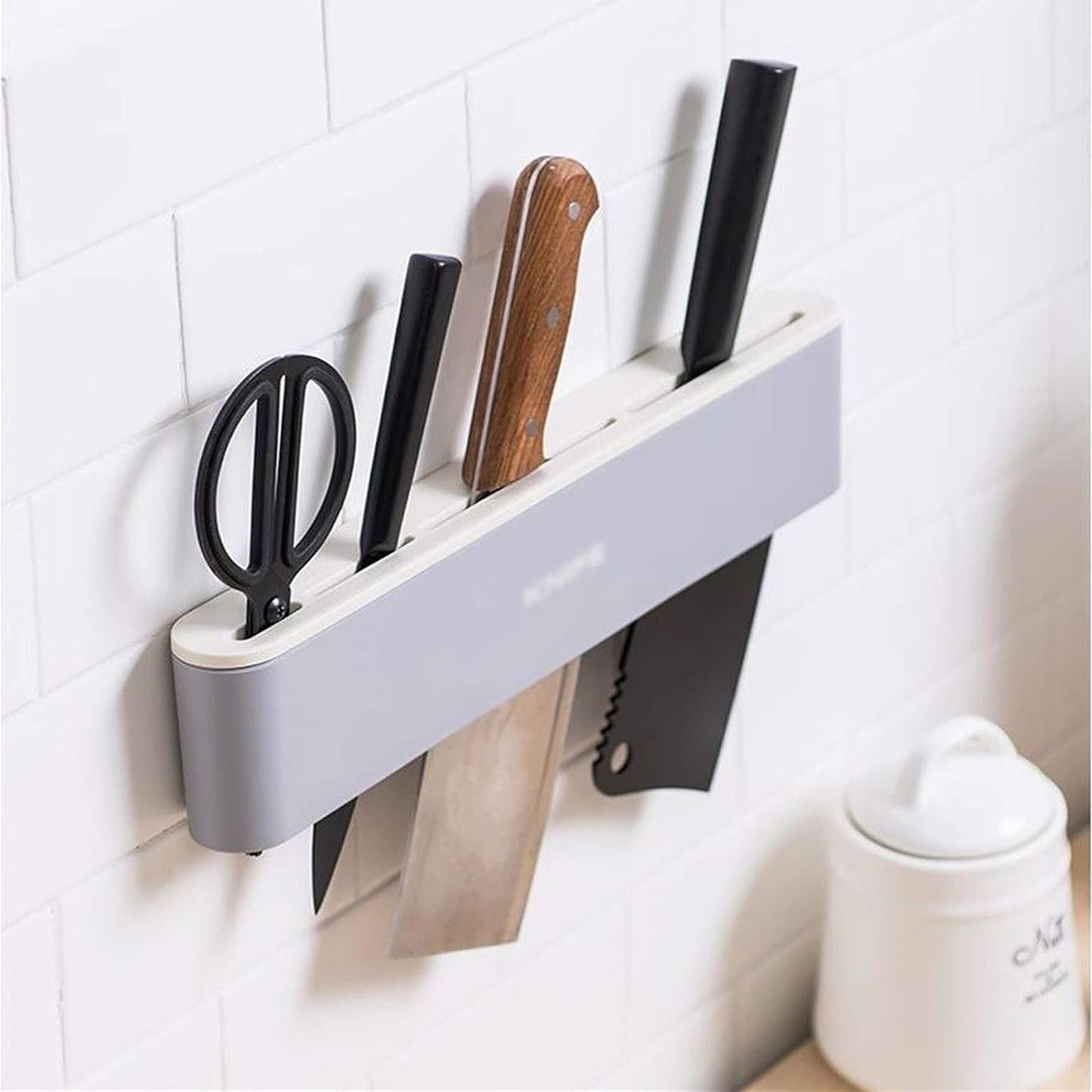 Kitchen Life Utensil Rack Grey