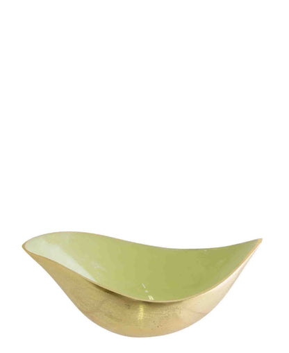 Urban Decor Kendra Bowl - Gold & Green