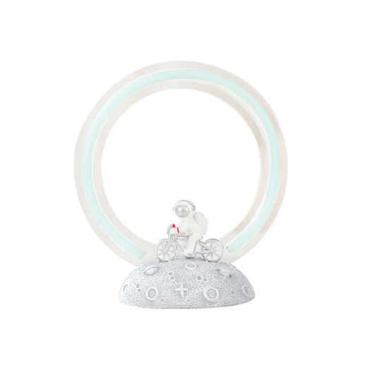 Astronaut LED Lamp White & Blue