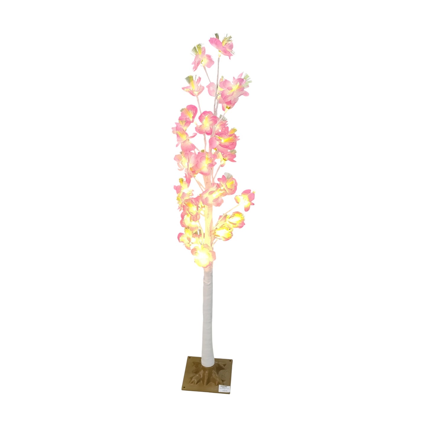 1.2m LED Tree with Flowers Pink & White