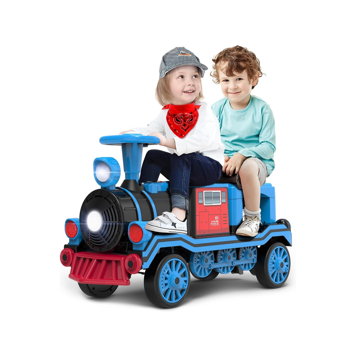 Miniature Motors 2 Seater Kids Electric Ride-On Train - LQ078