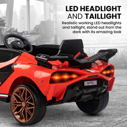 Lambo Rechargeable Battery Operated Car Red