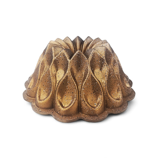 Leydi Volcano Cake Mould Gold