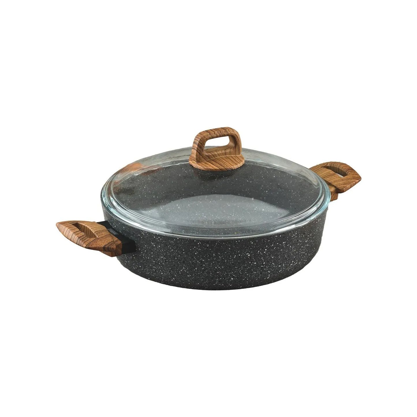 Leydi Natura Kısa 26cm Low Casserole Grey