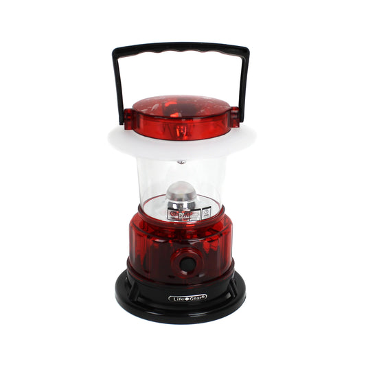 Life Gear Portable LED Camping Lantern Red