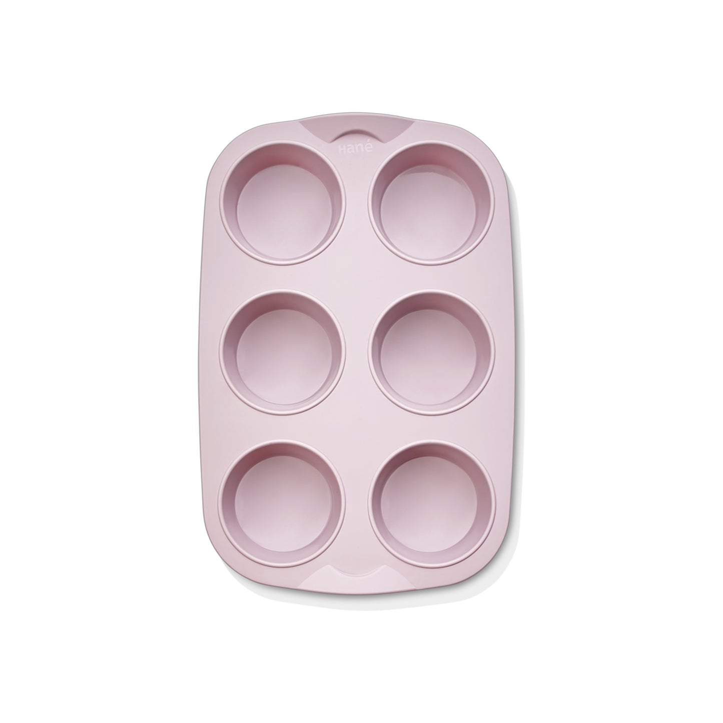 6 Hole Cupcake Tray Pink