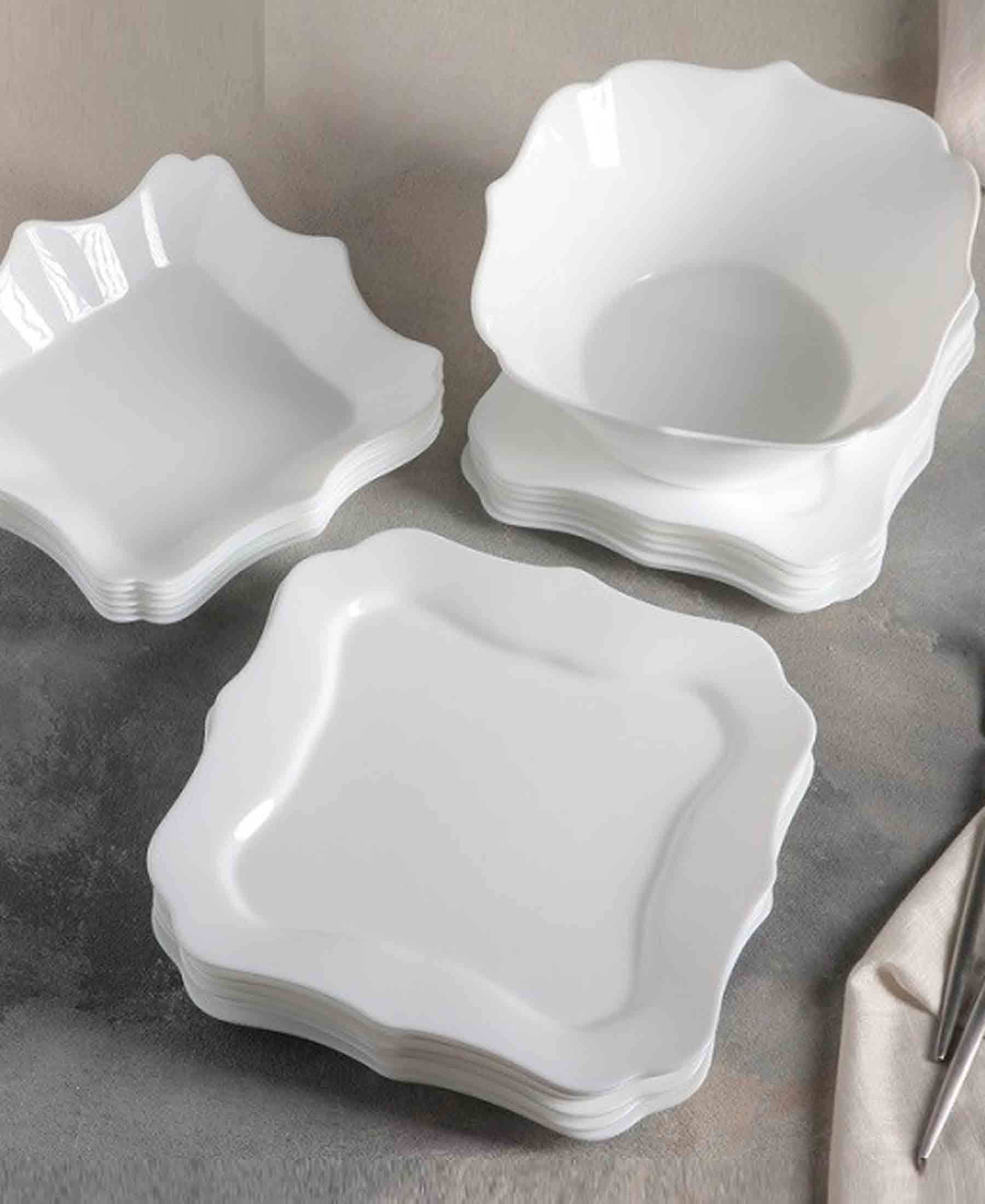 Luminarc Authentic 20.5cm Dessert Plate White The Culinarium