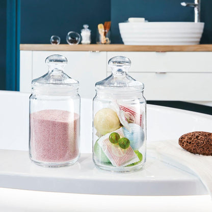 Luminarc Pot Club 1Lt Jar with Lid Clear