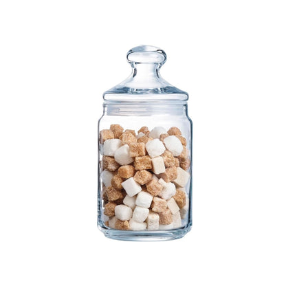 Luminarc Pot Club 1Lt Jar with Lid Clear