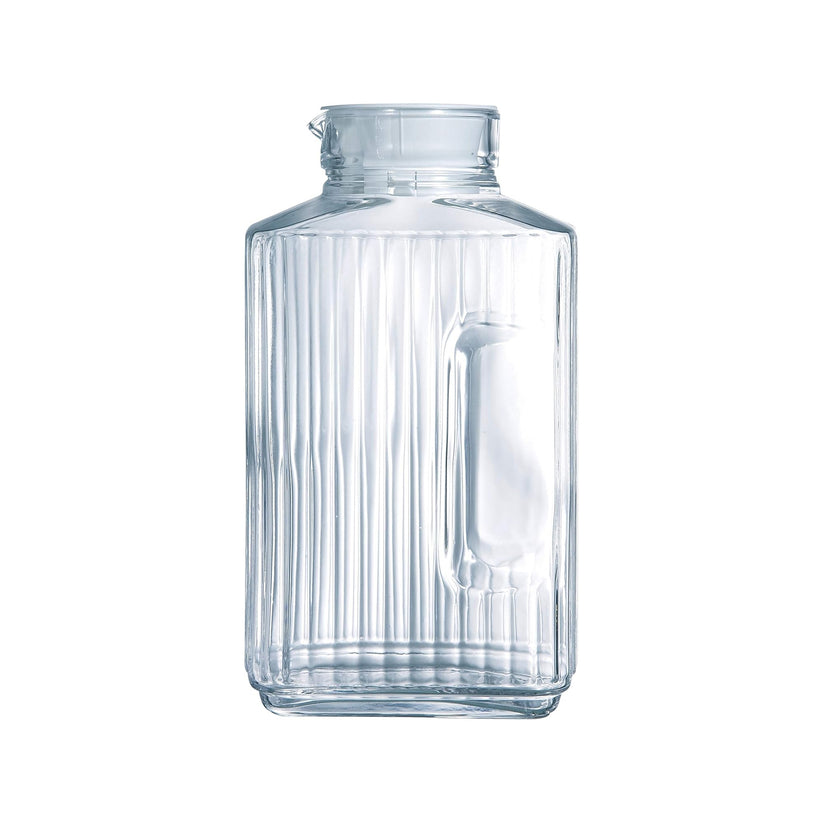 2lt Pitcher Luminarc Quadro 2Lt Pitcher with Lid Clear – The Culinarium