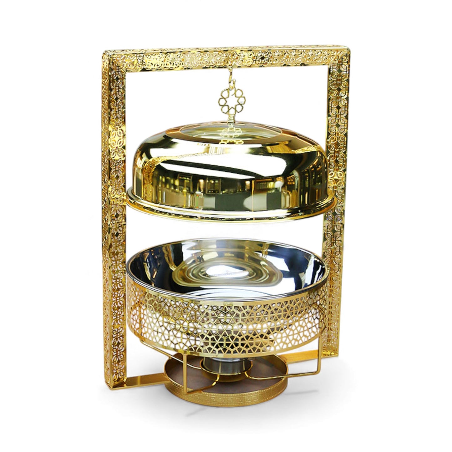 8Lt Hanging Chafing Dish Gold