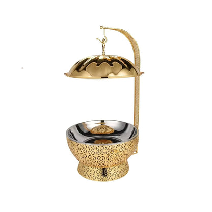 Stainless Steel 8Lt Chafing Dish Gold