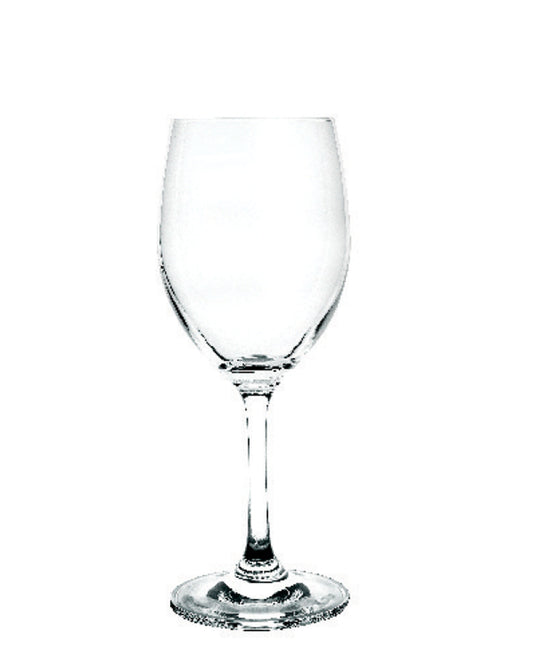 Murano 325ml Red Wine Crystal Glass - Clear