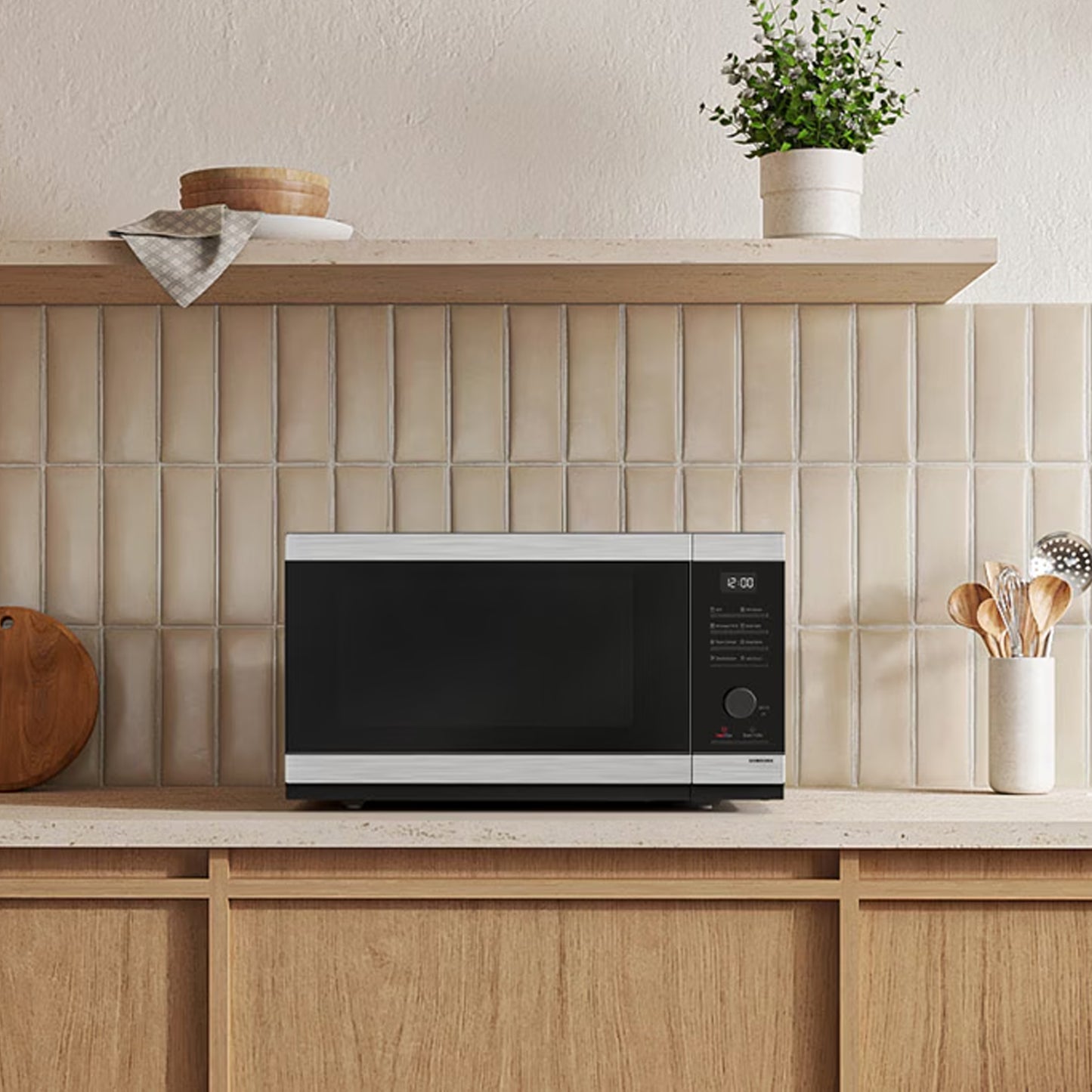 Samsung 40L Grill Microwave Oven Silver