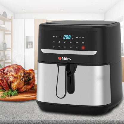 Milex 9.5L Digital Airfryer Silver