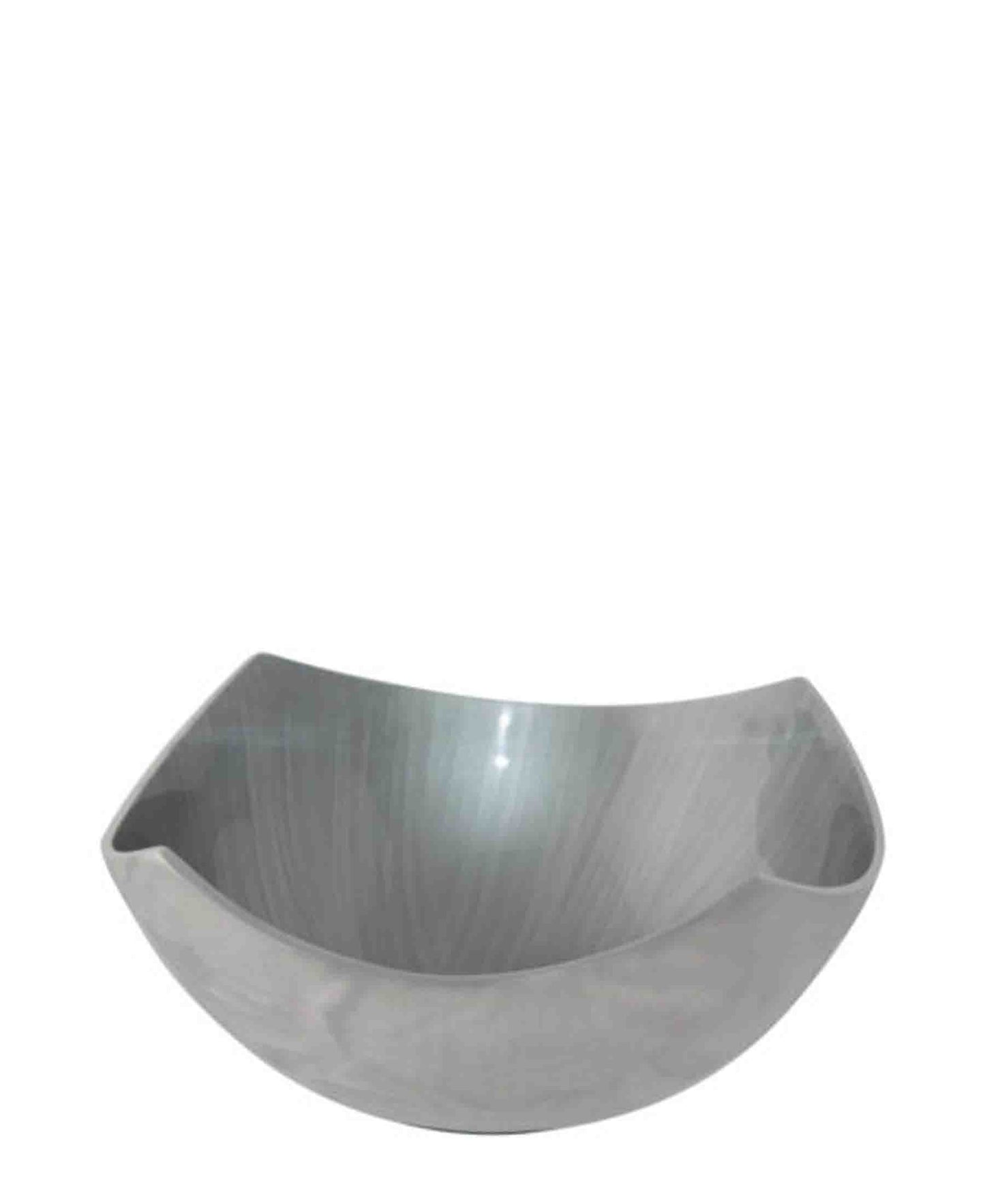 Urban Decor Four Pointed Bowl - Grey & Silver