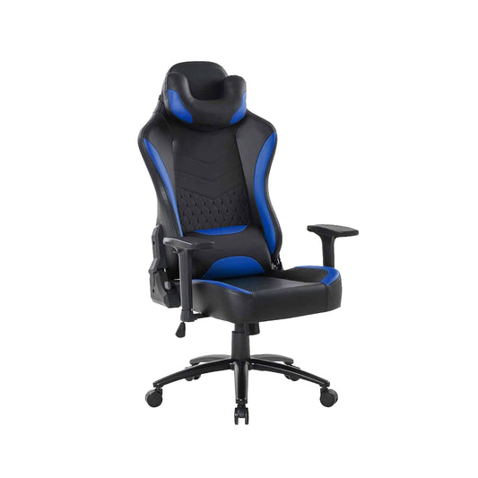 Exotic Designs Reclining Gaming Chair - Blue