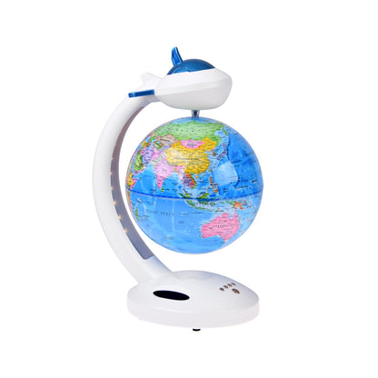 Magnetic Levitation Globe with Bluetooth Speaker & USB White