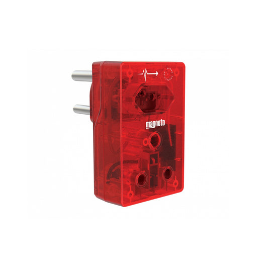 Magneto 2-Way High Surge Adaptor Red