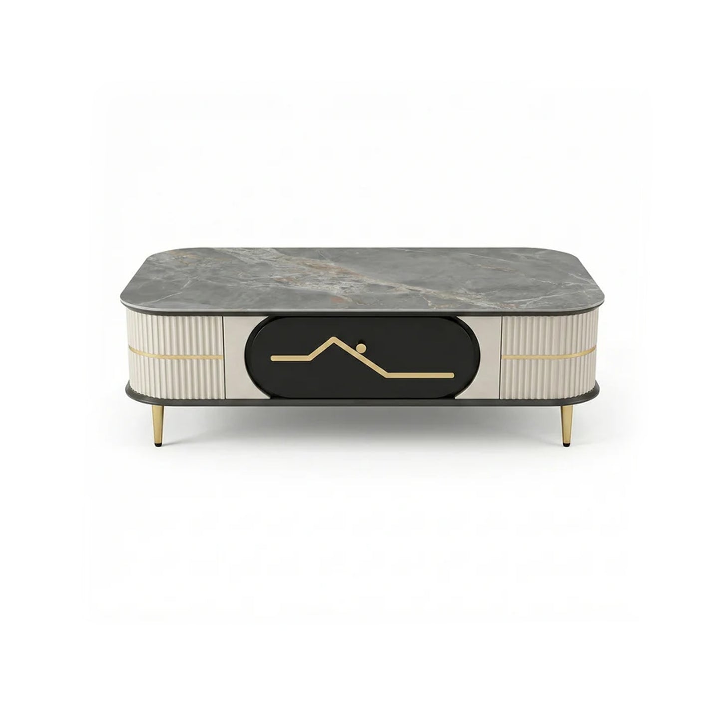 Marble Top Coffee Table Multicoloured