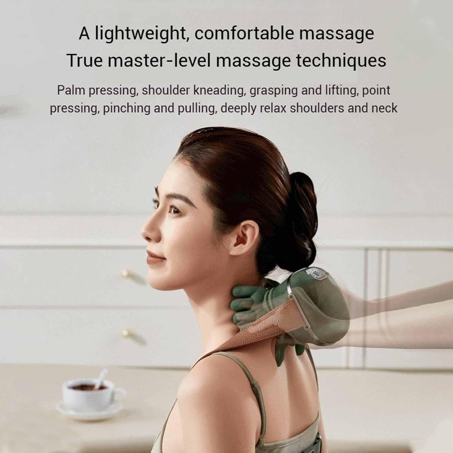 Electric Shoulder Massager Green