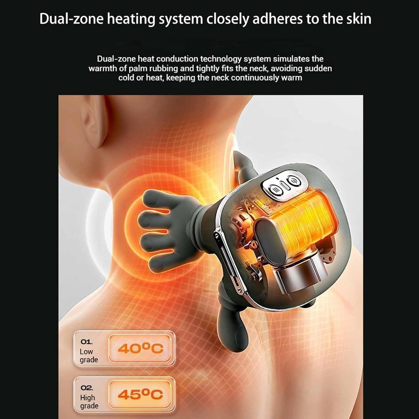 Electric Shoulder Massager Green