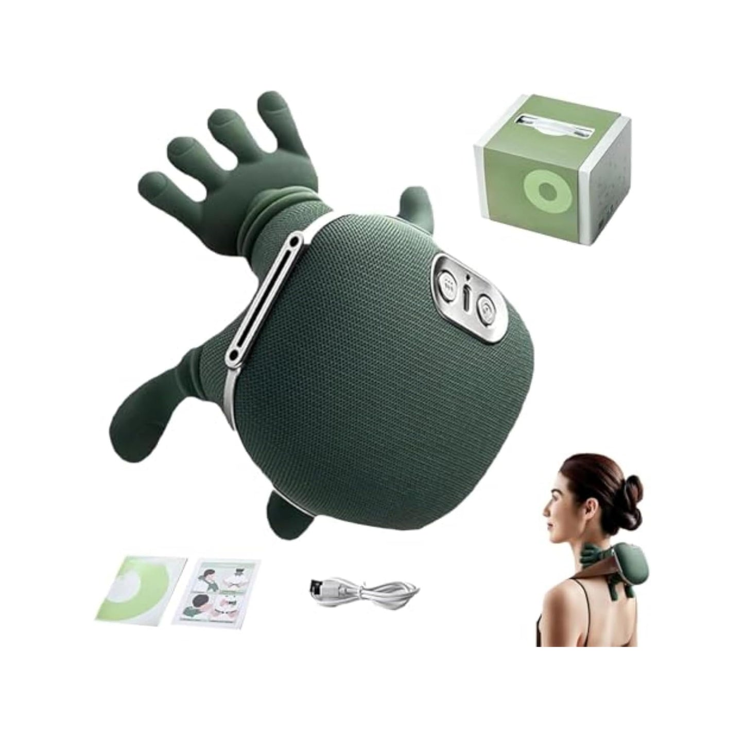 Electric Shoulder Massager Green