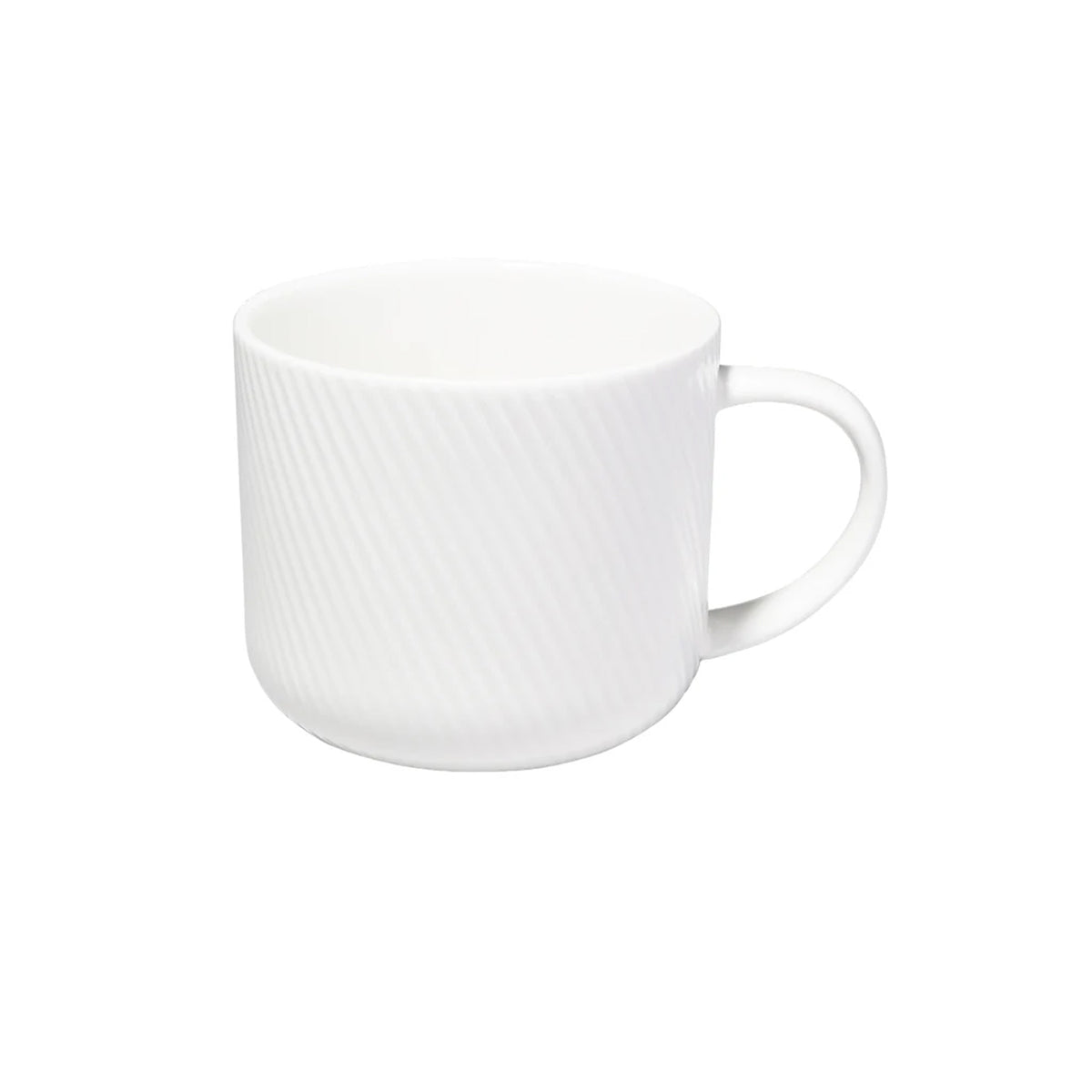 Maxwell & Williams White Basics Swirl Mug 440ml White