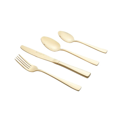 Maxwell & Williams Arden 16 Piece Cutlery Set Champagne