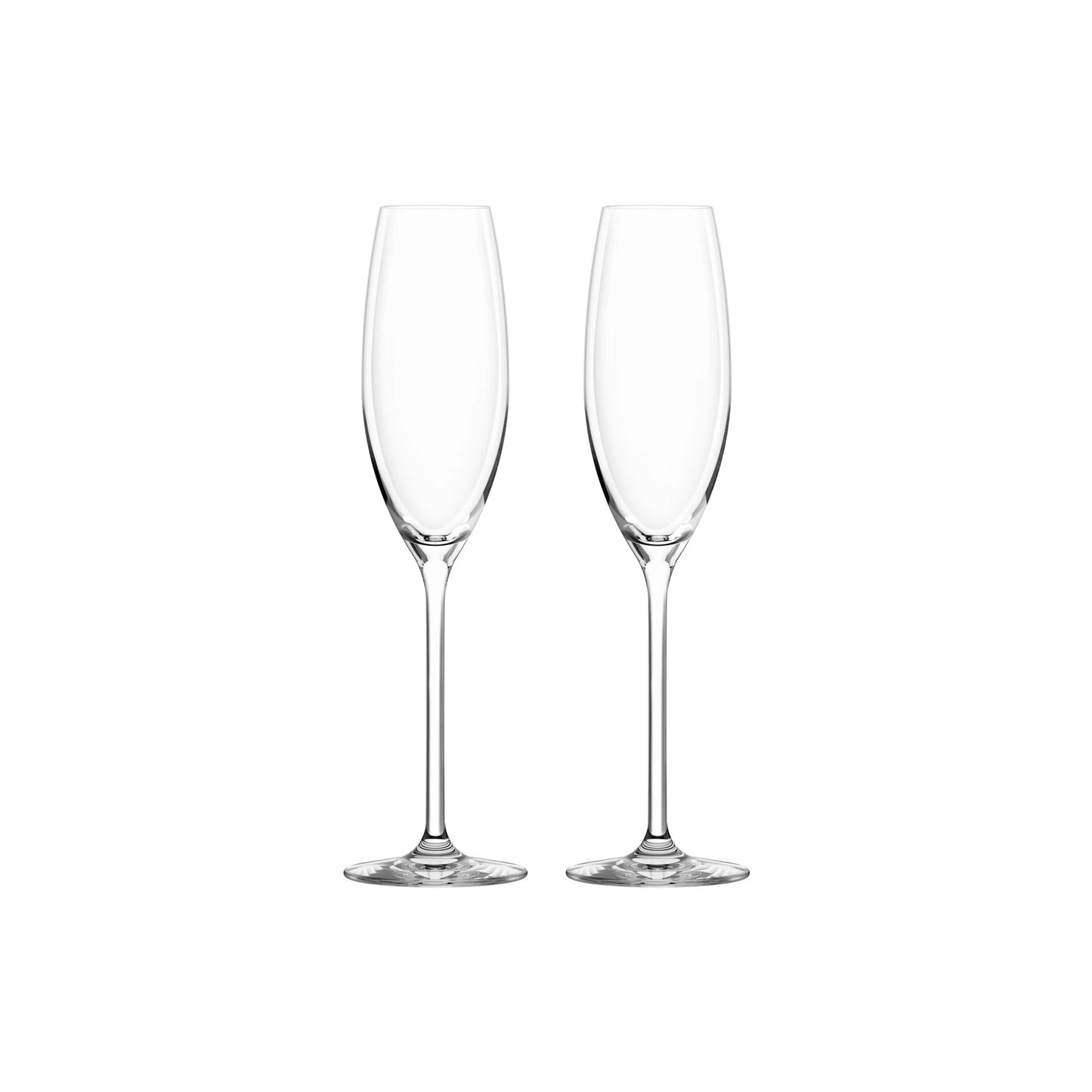 Maxwell & Williams Calia 2 Piece 245ml Flute Glass Set Clear