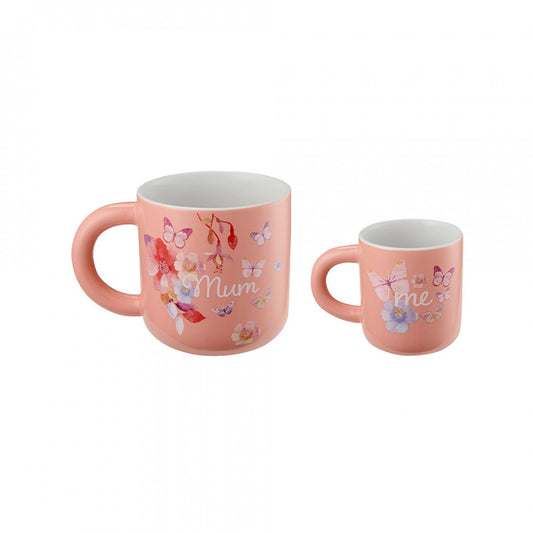 Maxwell & Williams Camilla Mum & Me Mug Set of 2 Apricot