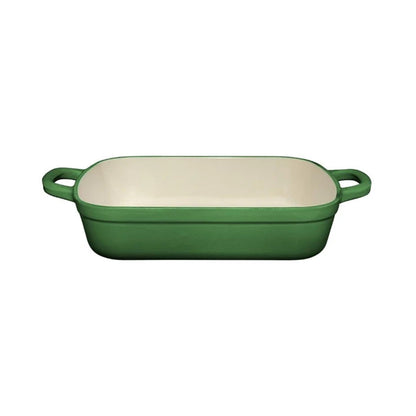 Maxwell & Williams Cast Iron 3Lt Rectangular Roaster English Racing Green