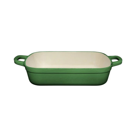Maxwell & Williams Cast Iron 3Lt Rectangular Roaster English Racing Green