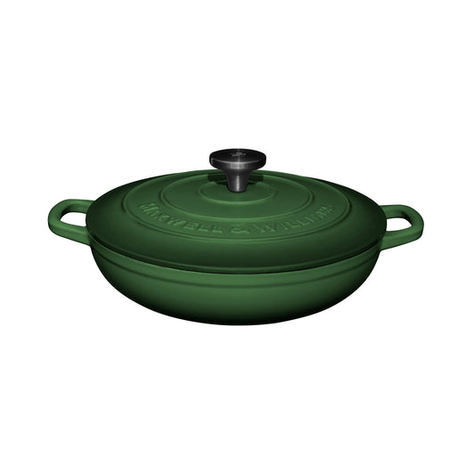Maxwell & Williams Cast Iron 3.3Lt Braiser English Racing Green