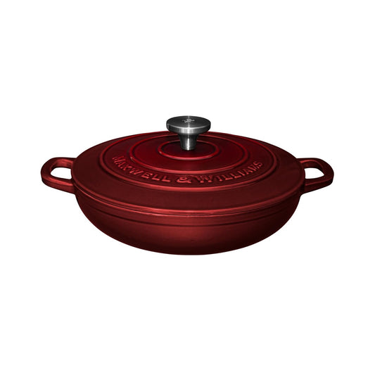 Maxwell & Williams Cast Iron 3.3Lt Braiser Merlot