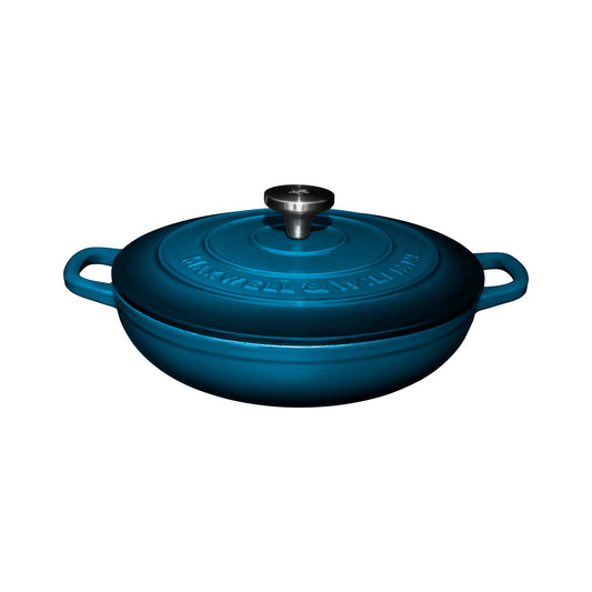 Maxwell & Williams Cast Iron 3.3Lt Braiser Midnight Blue