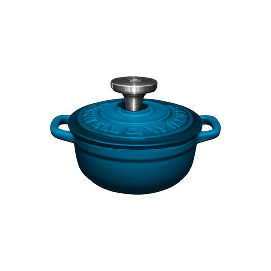 Maxwell & Williams 260ml Cast Iron Cocotte Midnight Blue