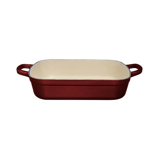 Maxwell & Williams Cast Iron 3Lt Rectangular Roaster Merlot