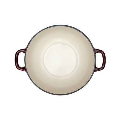 Maxwell & Williams 3.3Lt Cast Iron Round Casserole Merlot