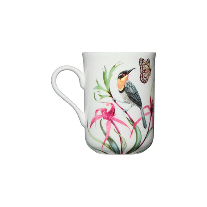 Maxwell & Williams 330ml Eloise Short Lyric Spinebill Honeyeater Mug Multicoloured