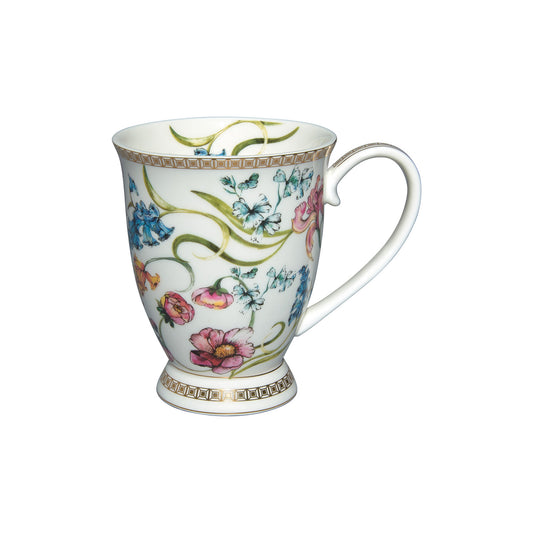 Maxwell & Williams Mystique 300ml Footed Mug Multicoloured