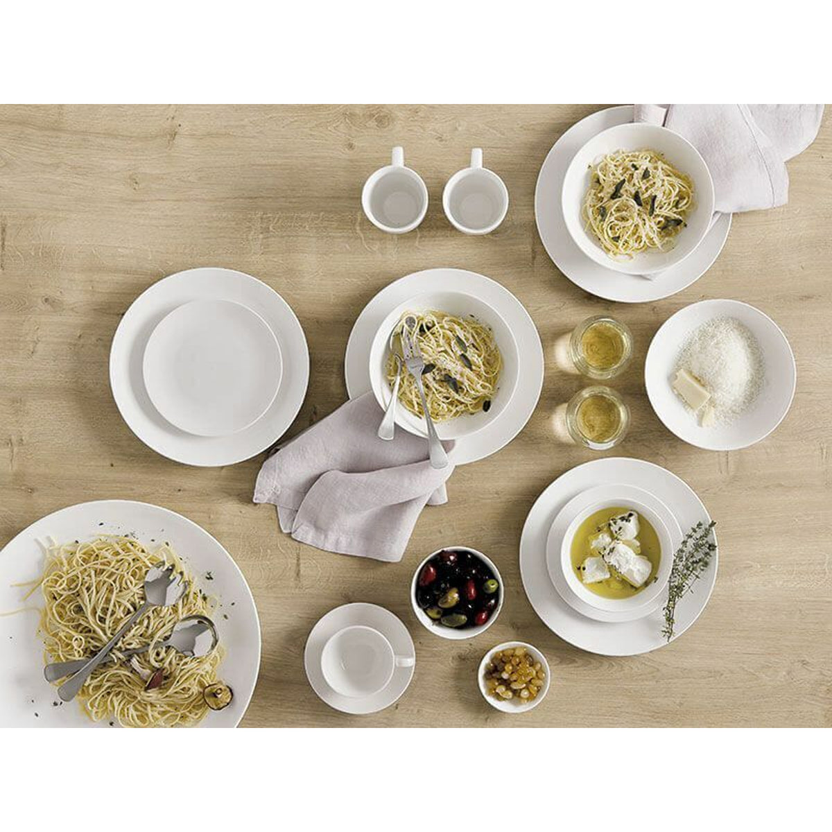Maxwell Rice Maxwell & Williams White Basics 20cm Soup Bowl White – The Culinarium