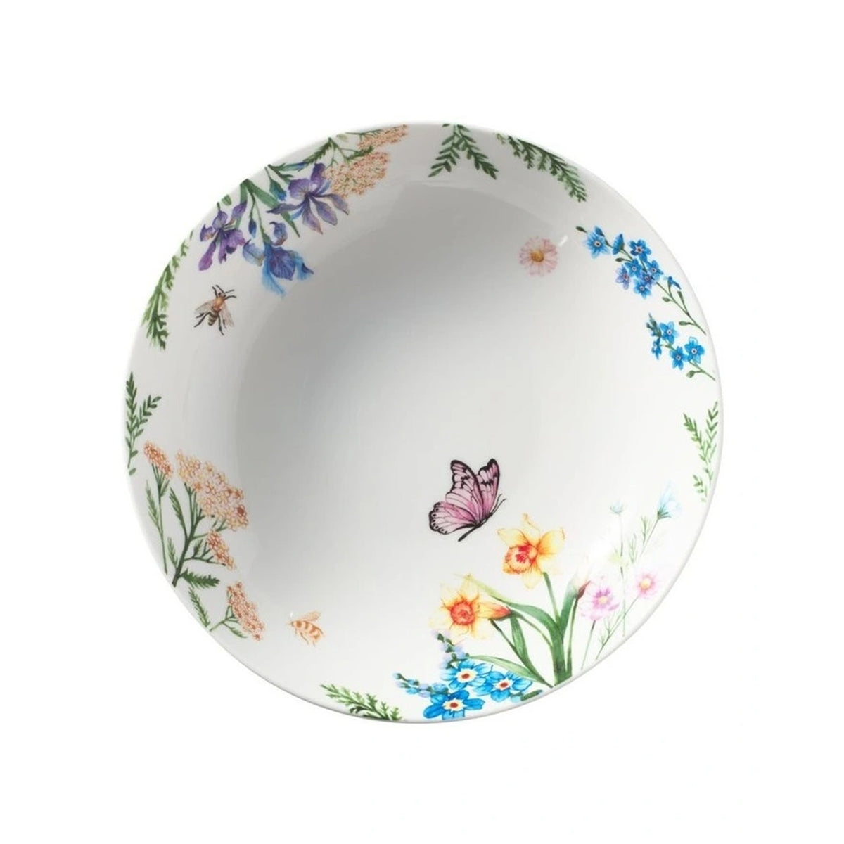 Maxwell & Williams Fluttering Meadow 20cm Coupe Shallow Bowl