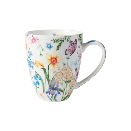 Maxwell & Williams Fluttering Meadow 390ml Coupe Mug