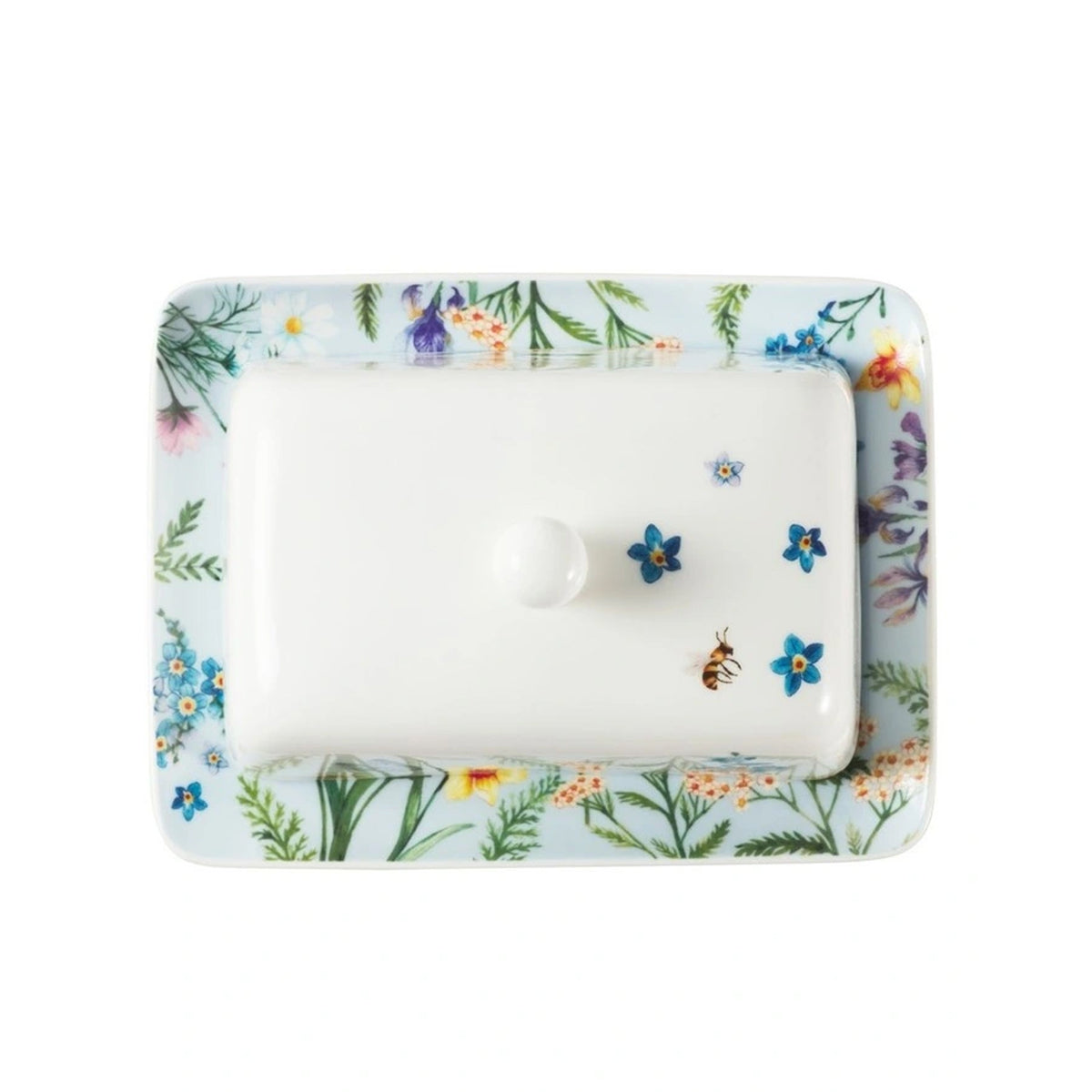 Maxwell & Williams Fluttering Meadow Butter Dish