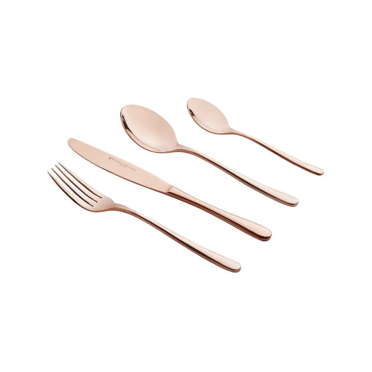 Maxwell & Williams Leveson 24 Piece Cutlery Set Copper