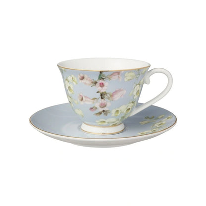 Maxwell & Williams Royal Botanic Garden Foxglove 200ml Footed Cup & Saucer