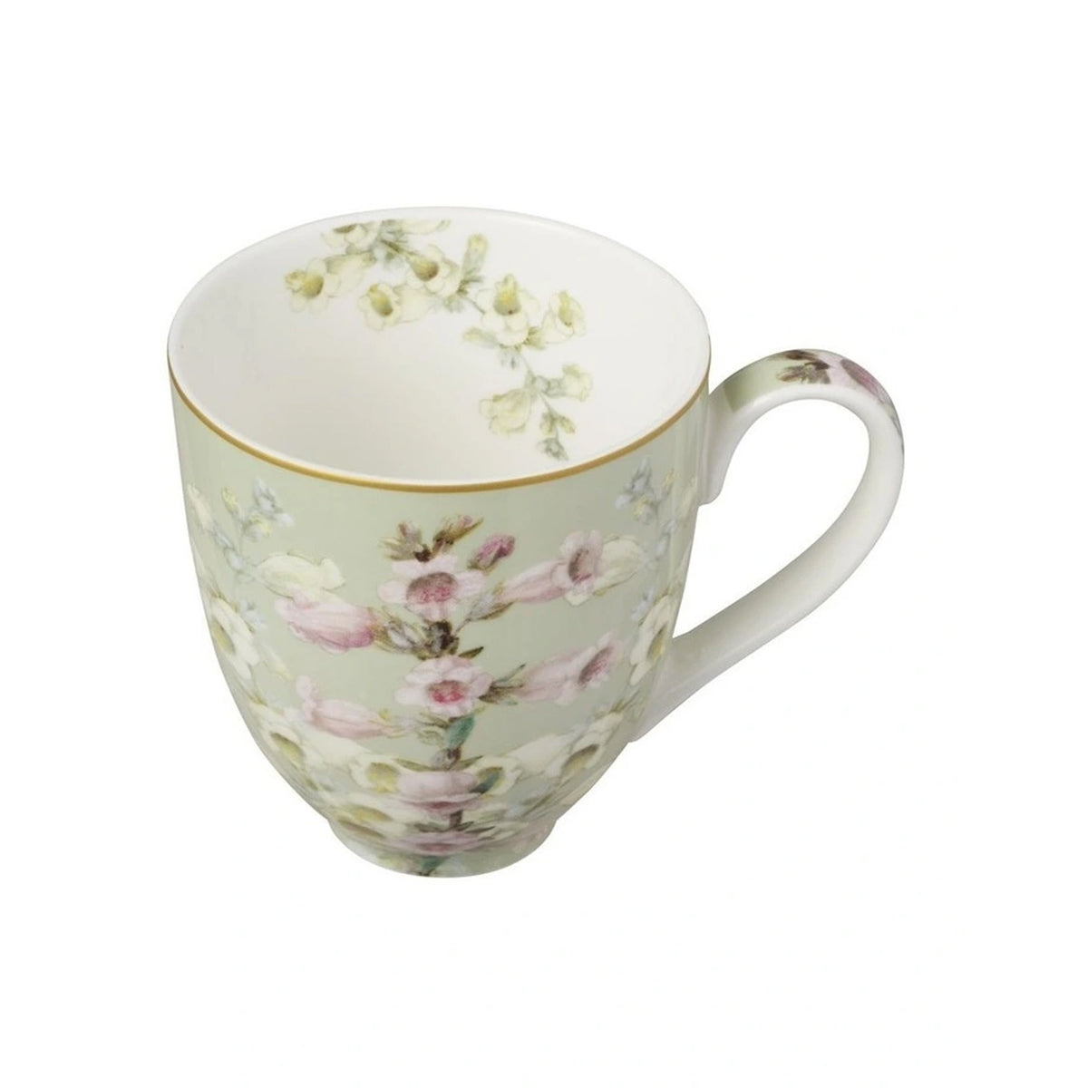 Maxwell & Williams Royal Botanic Garden Foxglove 400ml Coupe Mug Set of 4